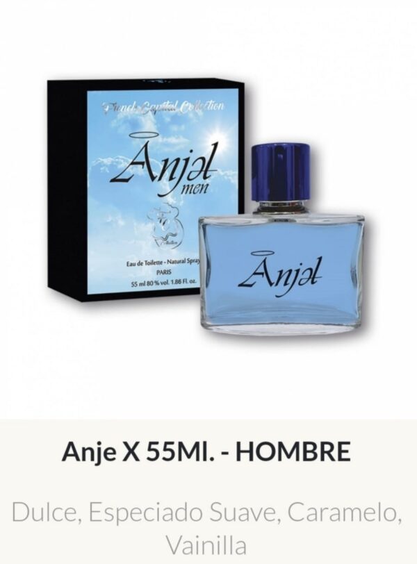 PM1 French Capital Masculino Anjel  55 ML - Precios  Por Mayor