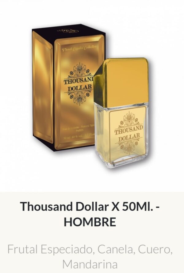 PM10 French Capital Masculino Thousand 55 ML Hasta Agotar Stock