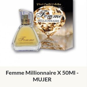 PF5 French Capital Femme Millionnaire 50 ML - Precios  Por Mayor