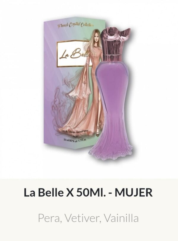 PF7 French Capital Femenino La Belle 50 ML - Precios  Por Mayor