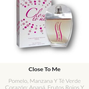 MDF9 Yves D'Orgeval Made In France Femenino Close To Me 100 ML - Precios  Por Mayor