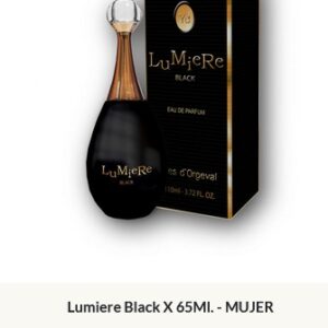 F15 Yves D'Orgeval Parfums LuMieRe Black Femenino 65 ml Precios  Por Mayor