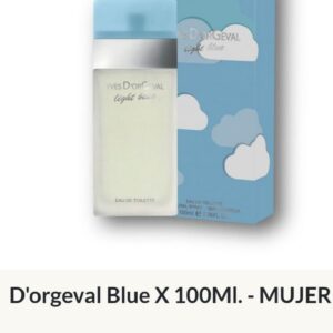 F18 Yves D'Orgeval Parfums D'Orgeval Blue Femenino 100 ml Precios  Por Mayor