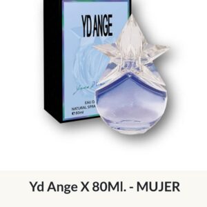 F20 Yves D'Orgeval Parfums Yd Ange Femenino 80 ml Precios  Por Mayor