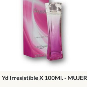F21 Yves D'Orgeval Parfums Yd Irresistible Femenino 100 ml Precios  Por Mayor