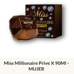 F29 Yves D'Orgeval Parfums M. Million Prive Femenino 90 ml Precios Por Mayor