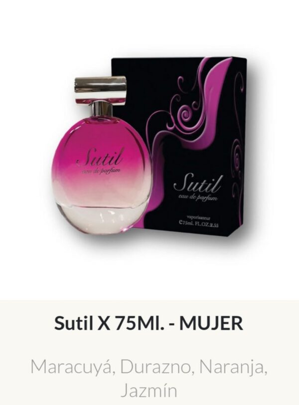 F34 Yves D'Orgeval Parfums Sutil Femenino 75 ml Precios  Por Mayor