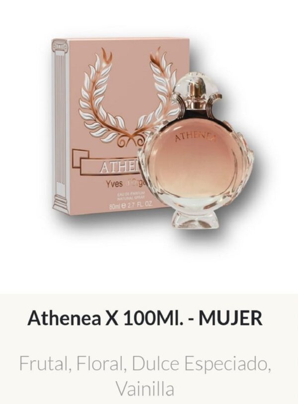 F46 Yves D'Orgeval Parfums Athenea Femenino 100 ml Precios  Por Mayor