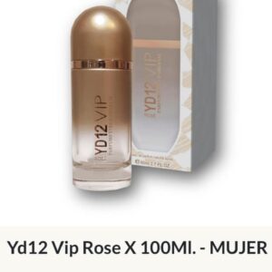 F48 Yves D'Orgeval Parfums Yd12 Vip Rose Femenino 100 ml Precios  Por Mayor