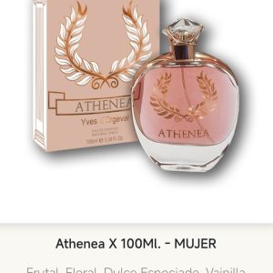 F58 Yves D'Orgeval Parfums Athenea Goddess Femenino 100 ml Precios Por Mayor