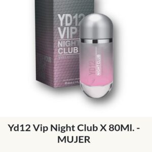 F49 Yves D'Orgeval Parfums Yd12 Vip Night Club Femenino 100 ml Precios  Por Mayor