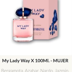 F75 Yves D´Orgeval Parfums My Lady Way Femenino 100 ml Precios  Por Mayor