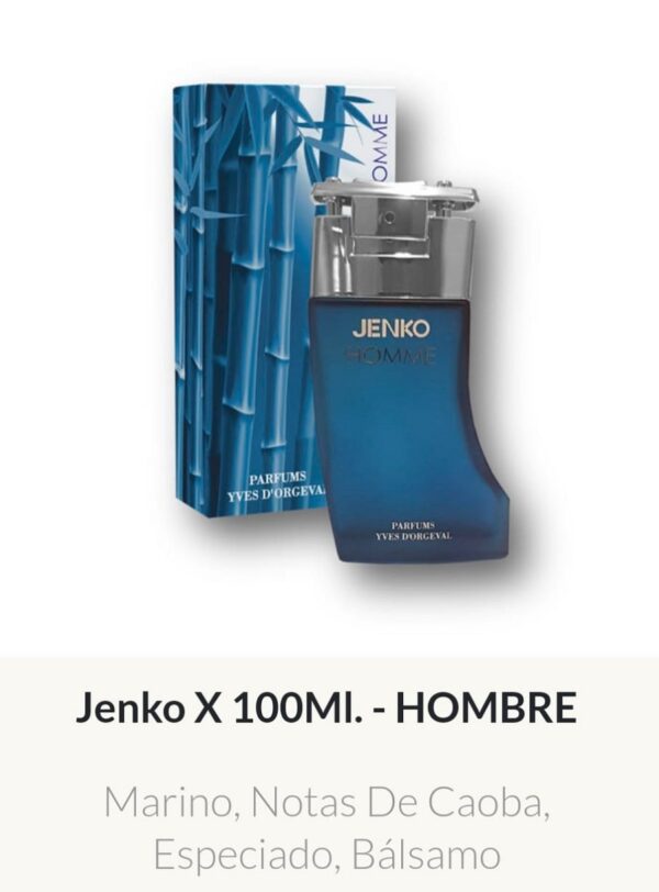 M14 Yves D'Orgeval Parfums Jenko  Masculino 100 ml Precios Por Mayoría