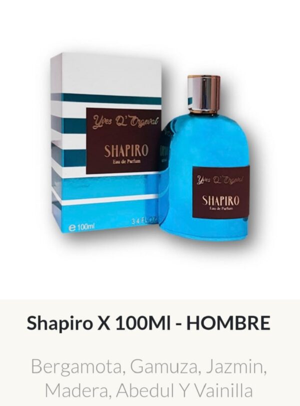 M48 Yves D'Orgeval Parfums Shapiro Masculino 100 ml Precios Por Mayor
