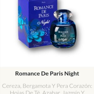 MDF4 Yves D'Orgeval Made In France Fem. Romance de Paris Night 100ML - Precios  Por Mayor