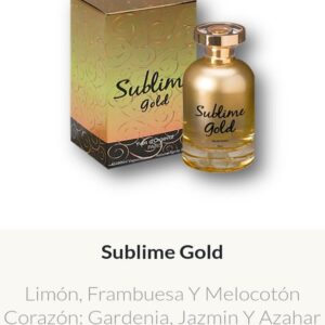 MDF2 Yves D'Orgeval Made In France Fem. Sublime Gold 100 ML-     Precios  Por Mayor