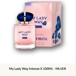 F81 Yves D´Orgeval Parfums  My Lady Way Intense Femenino 100 ml Precios  Por Mayor