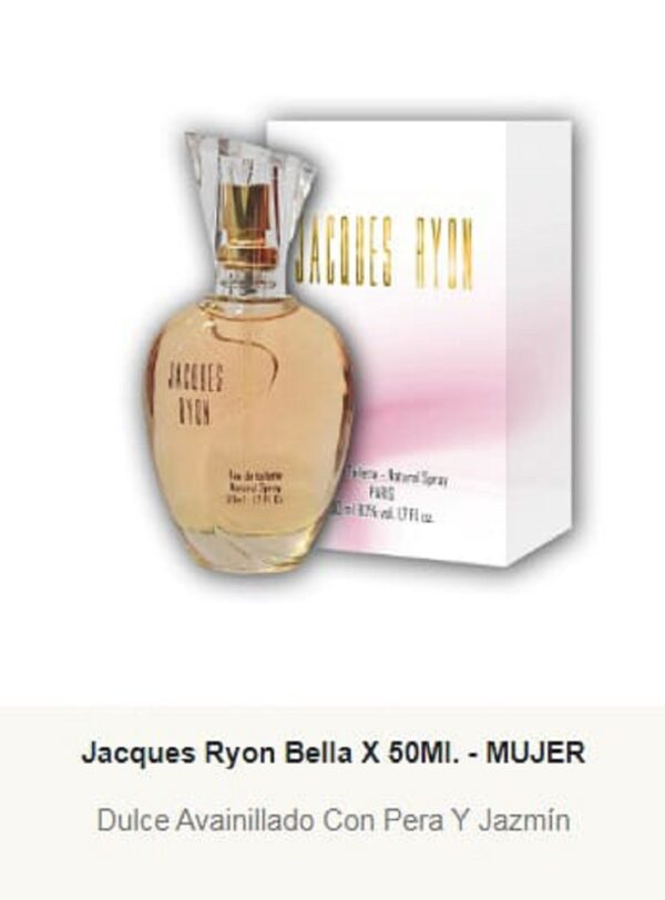 JRF3 Jacques Ryon Femenino Bella 50 ml