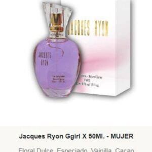 JRF4 Jacques Ryon Femenino Ggirl 50 ml