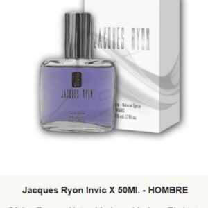 JRM1 Jacques Ryon Masculino Invic 50 ml