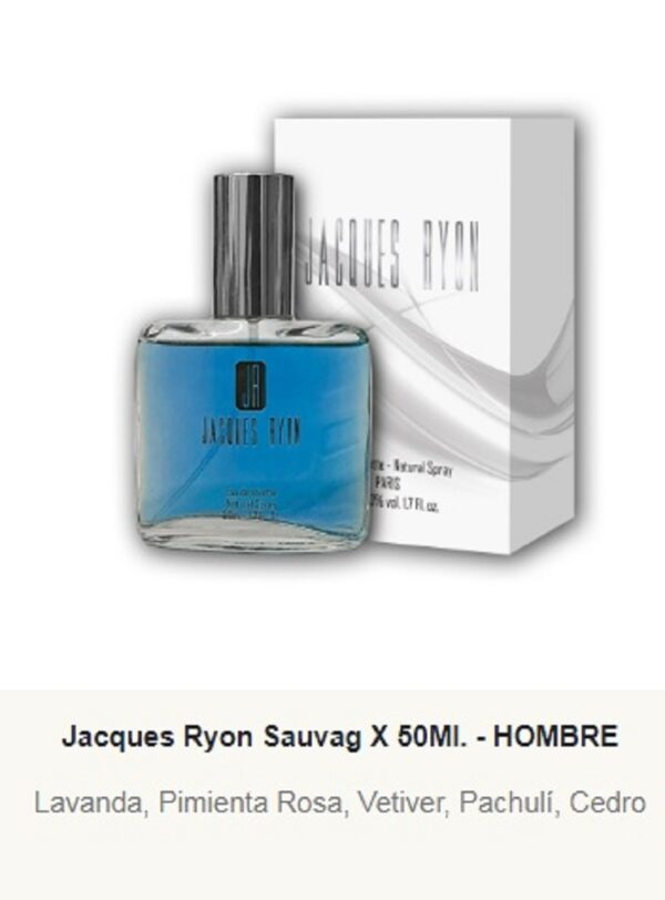 JRM4 Jacques Ryon Masculino Sauvag 50 ml