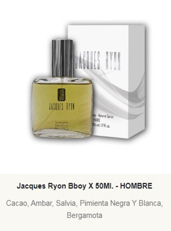 JRM5 Jacques Ryon Masculino Bboy 50 ml