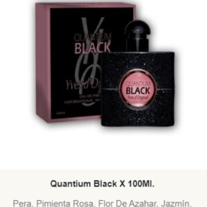 F83  Yves D´Orgeval Parfums QUANTIUM BLACK 100 ml
