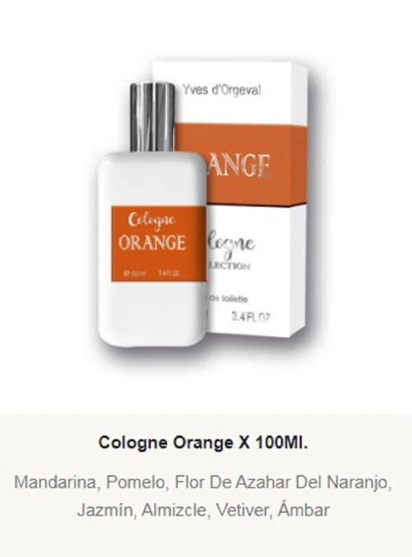 UNISEX 73 Yves D´Orgeval Parfums Cologne Orange 100 ml