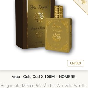 AC1 GOLD OUD Unisex 100 ml Arabic Collection by Yves D´Orgeval