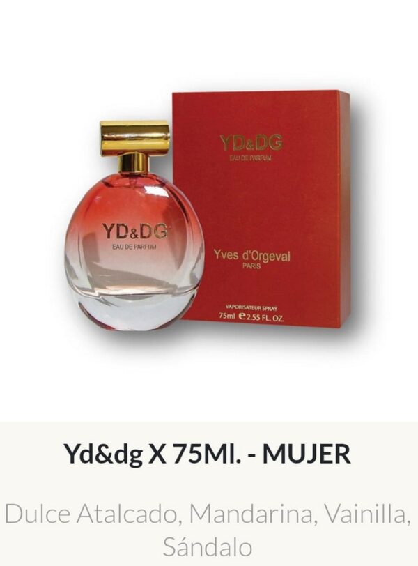 F23 YD&DG Yves D´Orgeval Parfums Femenino 75 ml