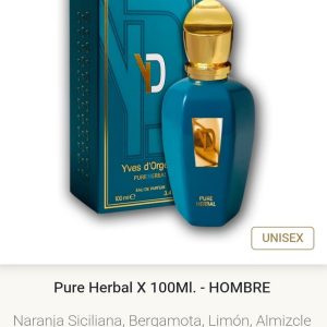 AC5 PURE HERBAL UNISEX ARABIC COLLECCION by Yves D´Orgeval 100 ml