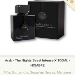 AC10 The Night´s beast Intense 100 ml Arabic Collection By Yves D´Orgeval Parfums