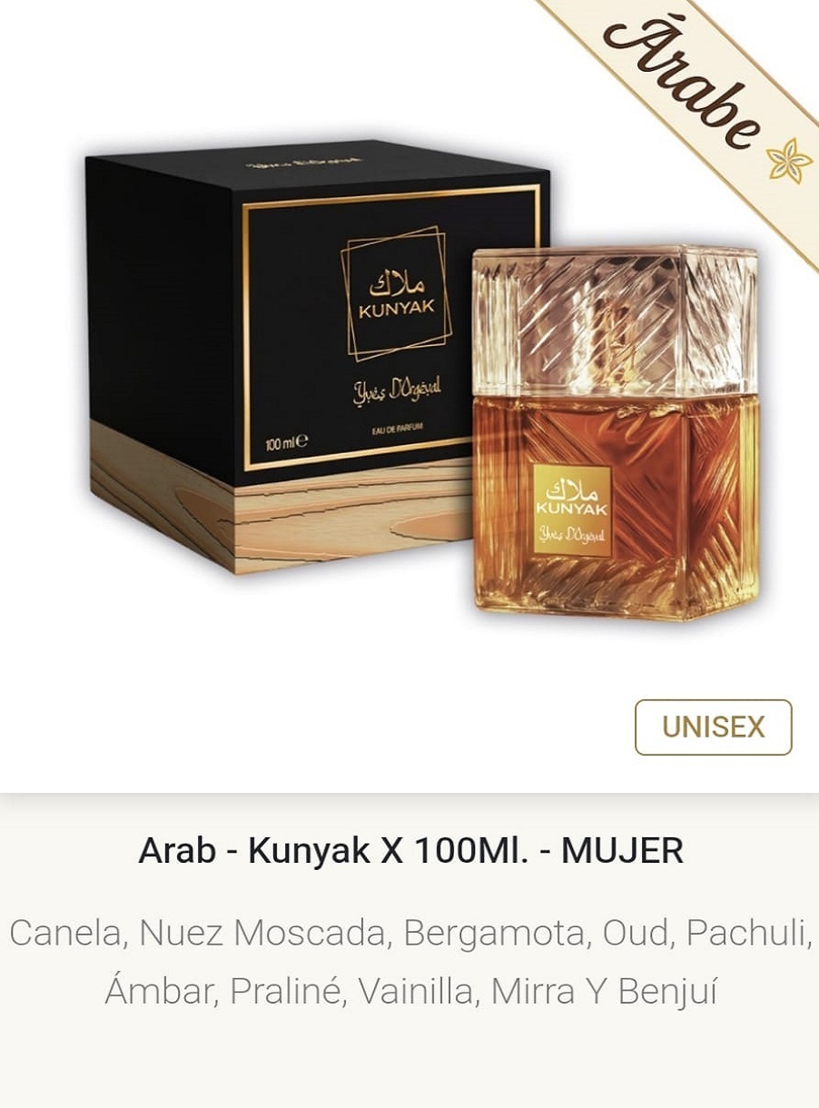 AC12 KUNYAK Unisex 100 ml Arabic Collection by Yves D´Orgeval