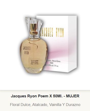 JRF20 JACQUES RYON POEM 50 ML