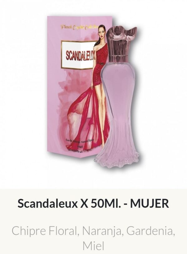 PF14 French Capital Femenino Scandaleux 50ML - Precios  Por Mayor