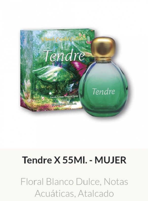 PF15 French Capital Fem Tendre 55 ml - Precios  Por Mayor