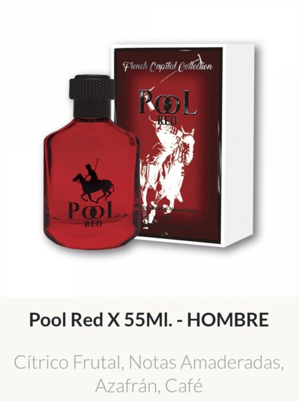 PM8 French Capital Masculino Pool Red  55 ML - Precios  Por Mayor