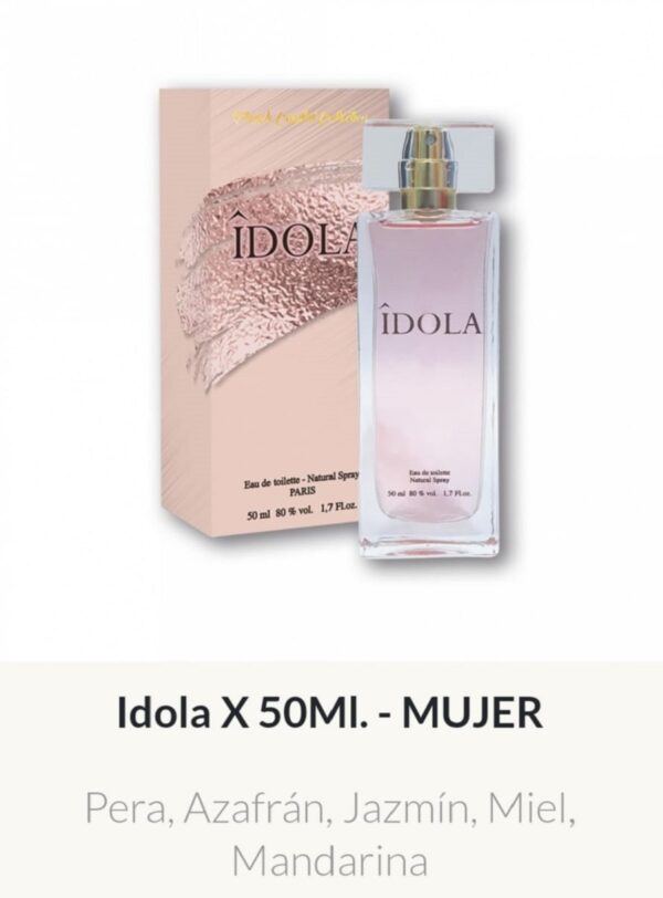 PF6 French Capital Femenino Idola 50 ML - Precios  Por Mayor