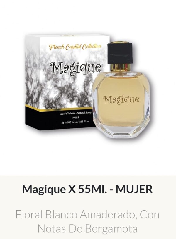 PF8 French Capital Femenino Magique 55 ML - Precios  Por Mayor