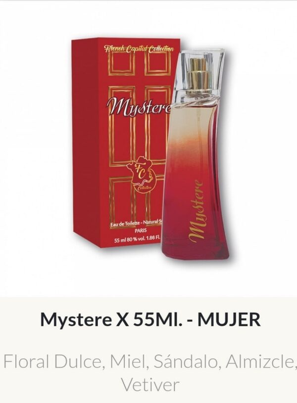 PF9 French Capital Femenino Mystere 55 ML - Precios  Por Mayor