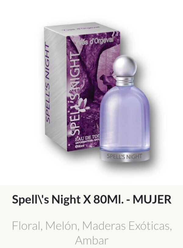 F16 Yves D´Orgeval Parfums Spell Night Femenino 100 ml Precios  Por Mayor