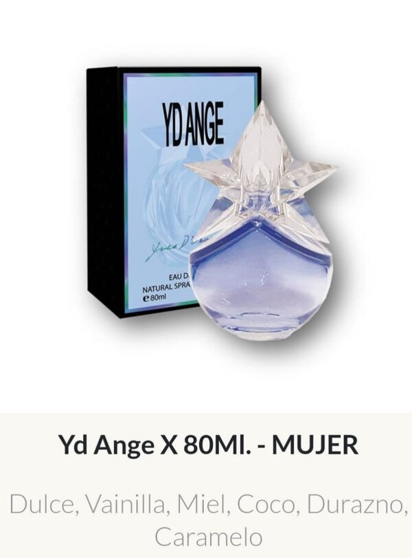 F20 Yves D'Orgeval Parfums Yd Ange Femenino 80 ml Precios  Por Mayor