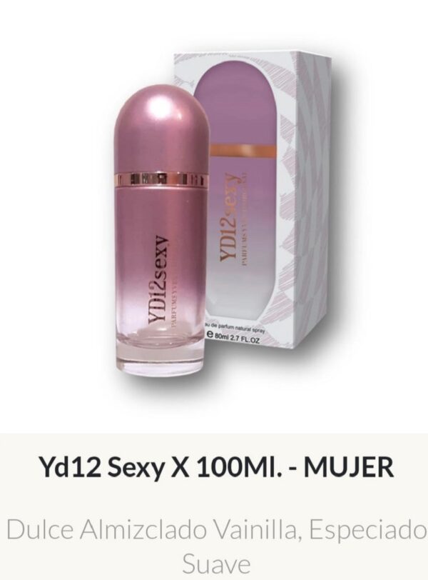 F50 Yves D'Orgeval Parfums Yd12 Sexy Femenino 100 ml Precios  Por Mayor