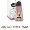 F06 Yves D'Orgeval Parfums  Ad Le Secret Femenino 100 ml Precios Por Mayor