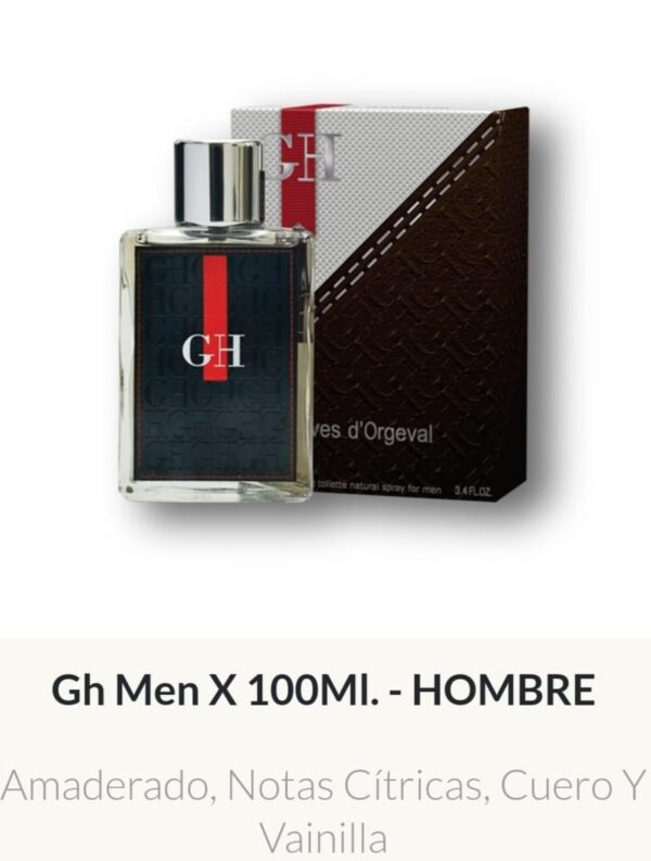 M12 Yves D'Orgeval Parfums Gh Men  Masculino 100 ml Precios Por Mayor