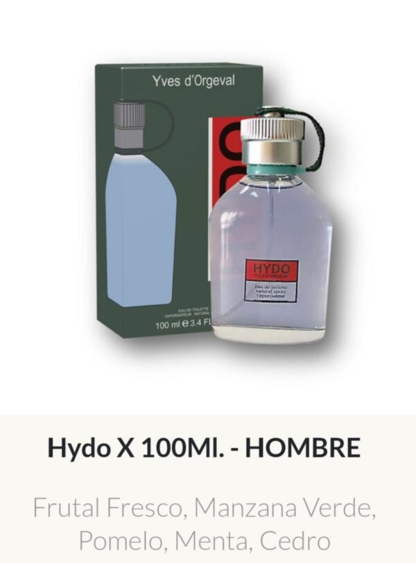 M18 Yves D'Orgeval Parfums Hydo  Masculino 100 ml Precios Por Mayor