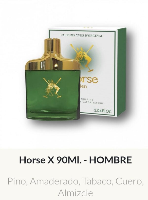 M03 Yves D'Orgeval Parfums Horse Masculino 90 ml Precios Por Mayor