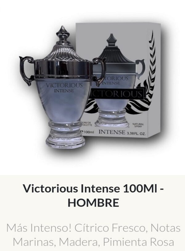 M37 Yves D'Orgeval Parfums Victorious Intense Masculino 100 ml Precios Por Mayor