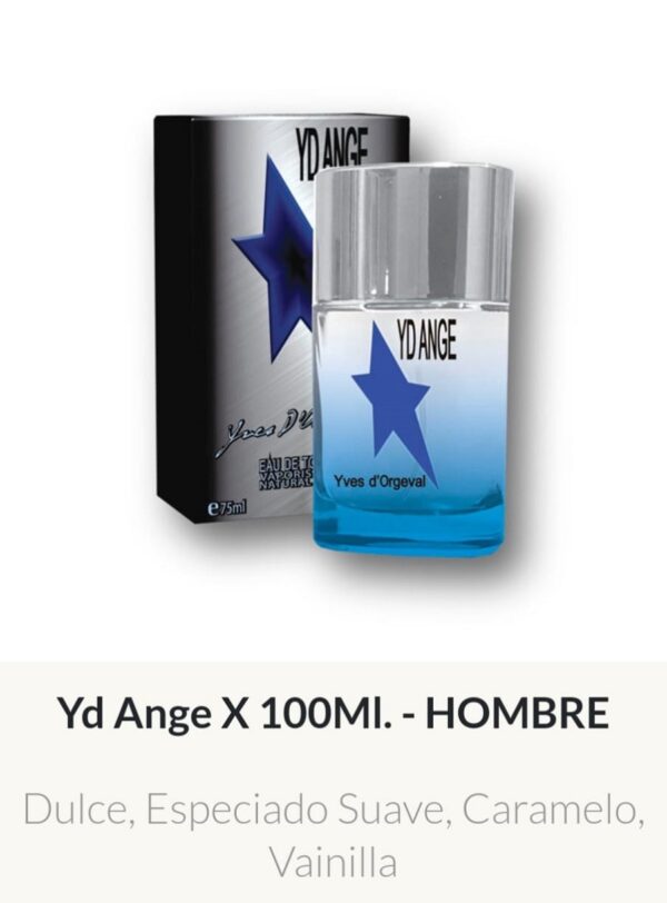 M38 Yves D'Orgeval Parfums Ange Masculino 100 ml Precios Por Mayor