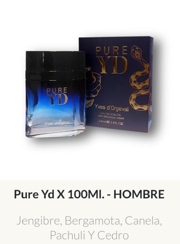 M51 Yves D´Orgeval Pure Yd  Masculino 100 ml Precios Por Mayor